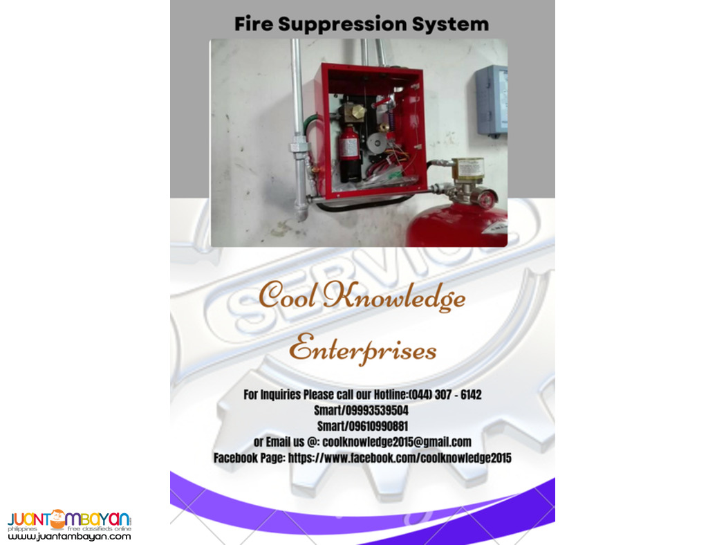 Fire suppression system<:::>