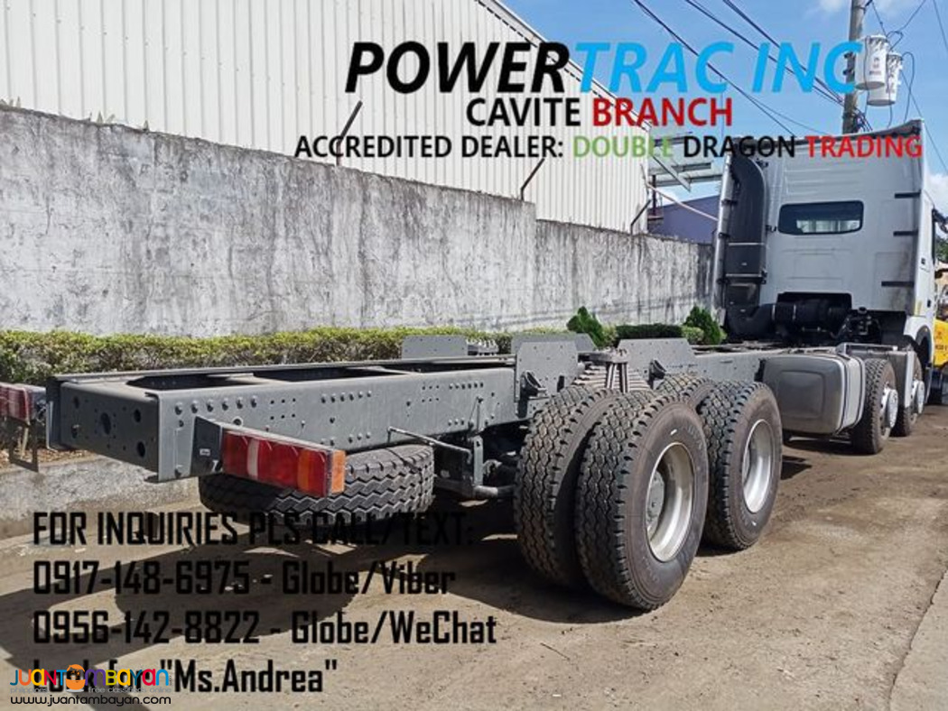 SINOTRUK HOWO A7 12W CAB AND CHASSIS 32FT EURO 4