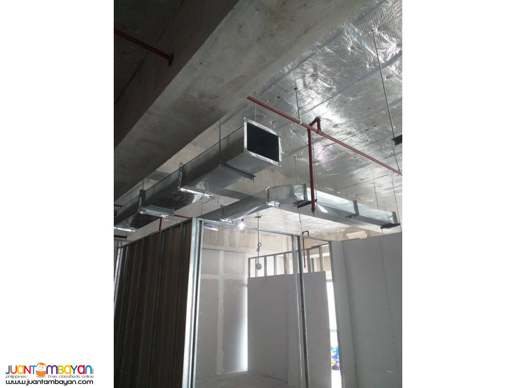 EXHAUST-FRESH AIR-DUCTING-(SUPPLY AND INSTALLATION)