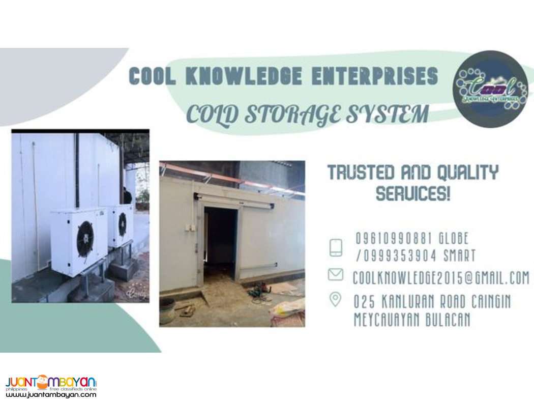 cold storage system [ supply and installation ]