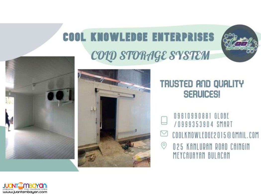 cold storage system [ supply and installation ]