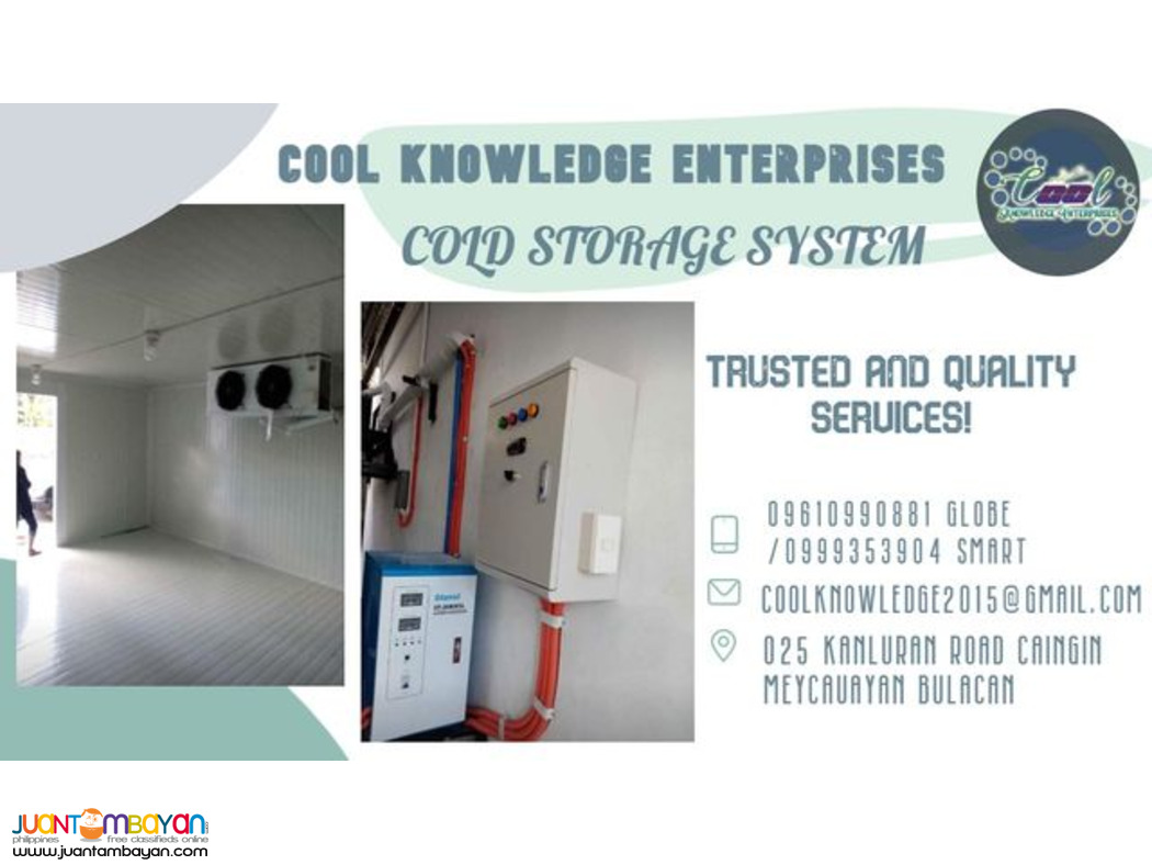 cold storage system [ supply and installation ]