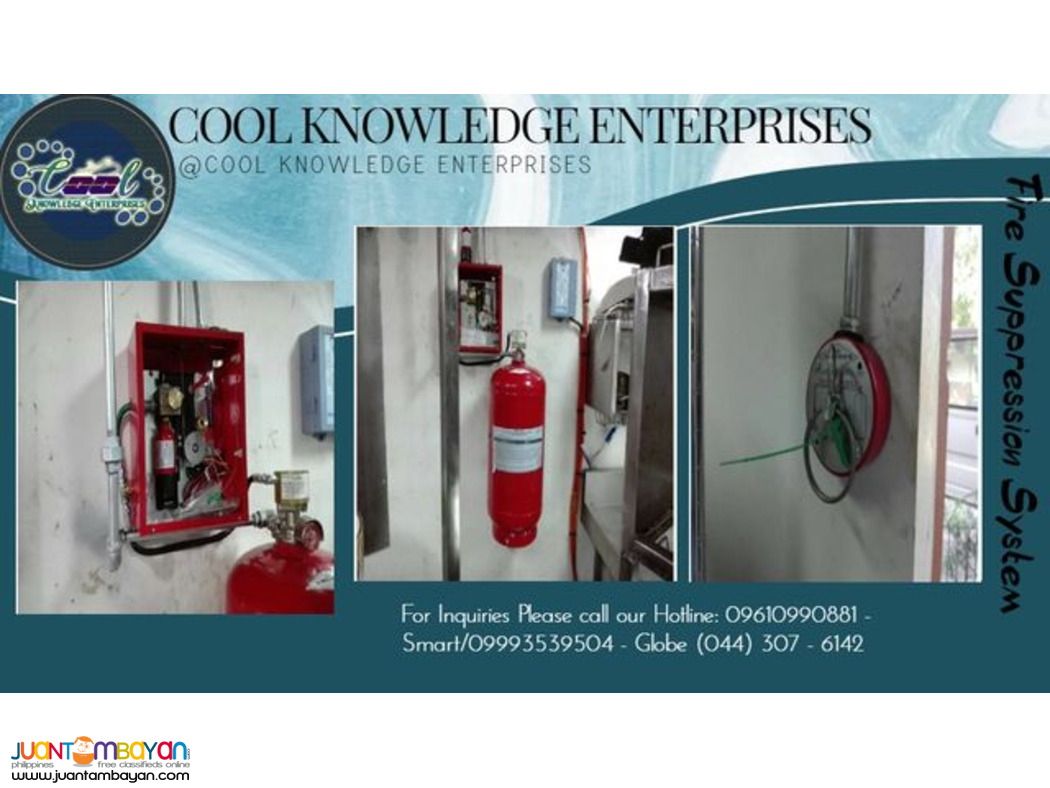 FIRE SUPPRESSION SYSTEM -- INSTALLATION 