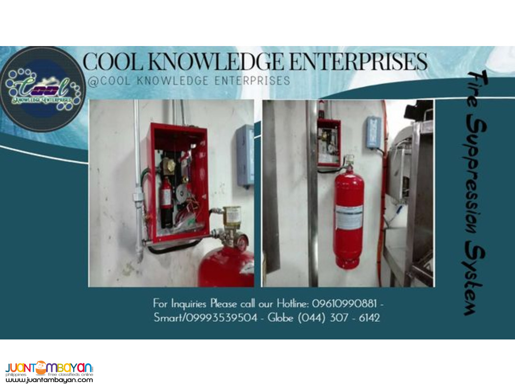 FIRE SUPPRESSION SYSTEM -- INSTALLATION 