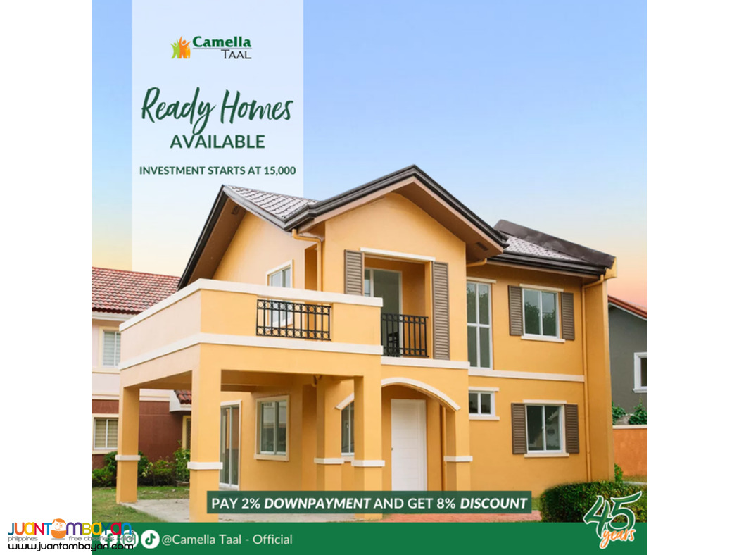 Ready Homes Available In Camella Taal   1288743 