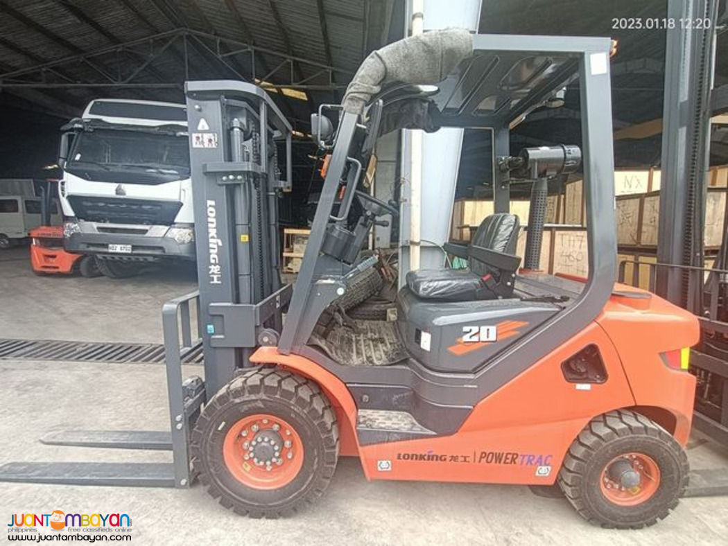 LONKING LG20DT FORKLIFT 2T WITH SIDE SHIFT 