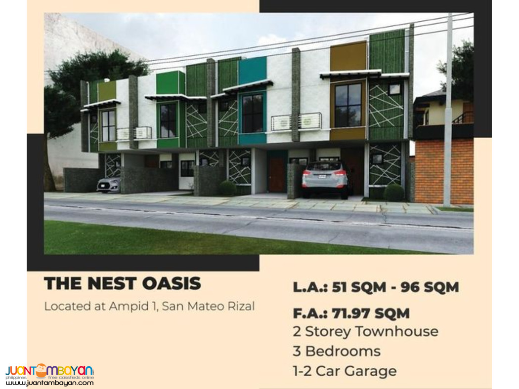 THE NEST OASIS - SAN MATEO, RIZAL