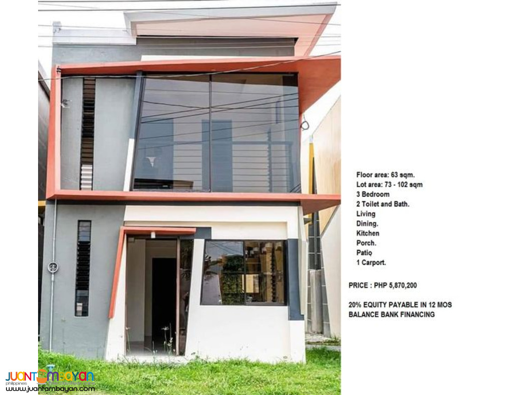 PRE-SELLING 3 BR SINGLE HOUSE EASTLAND LILOAN CEBU