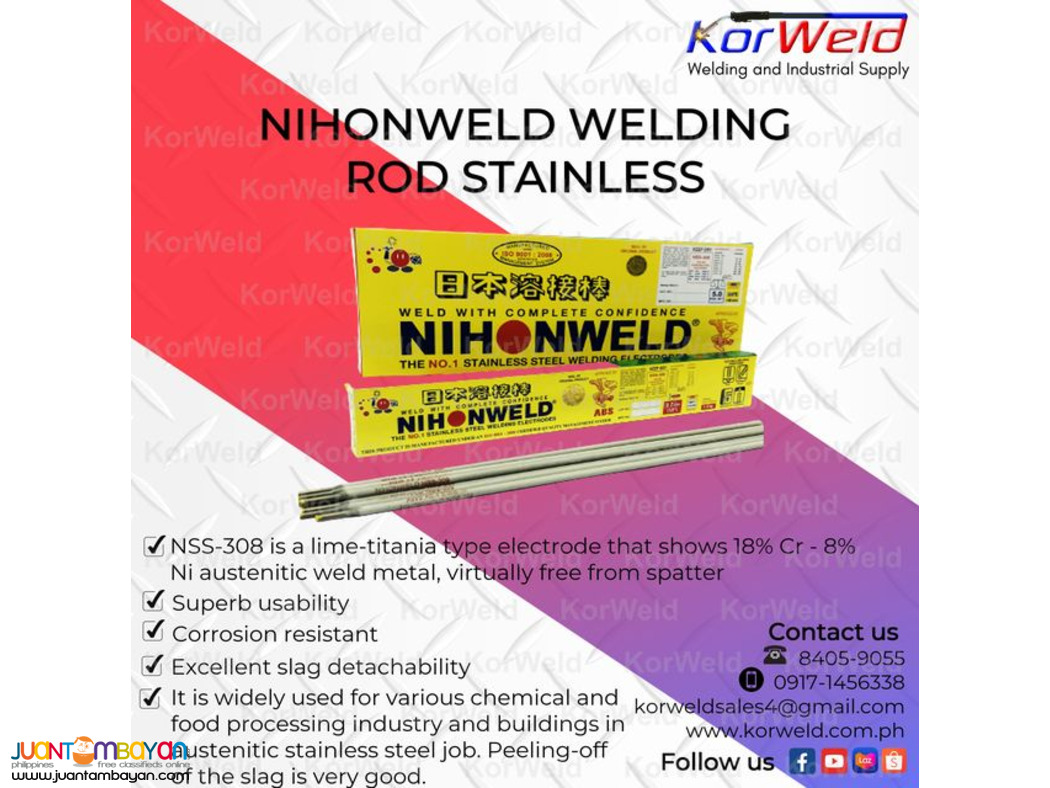 NIhonweld Welding Rod Stainless 