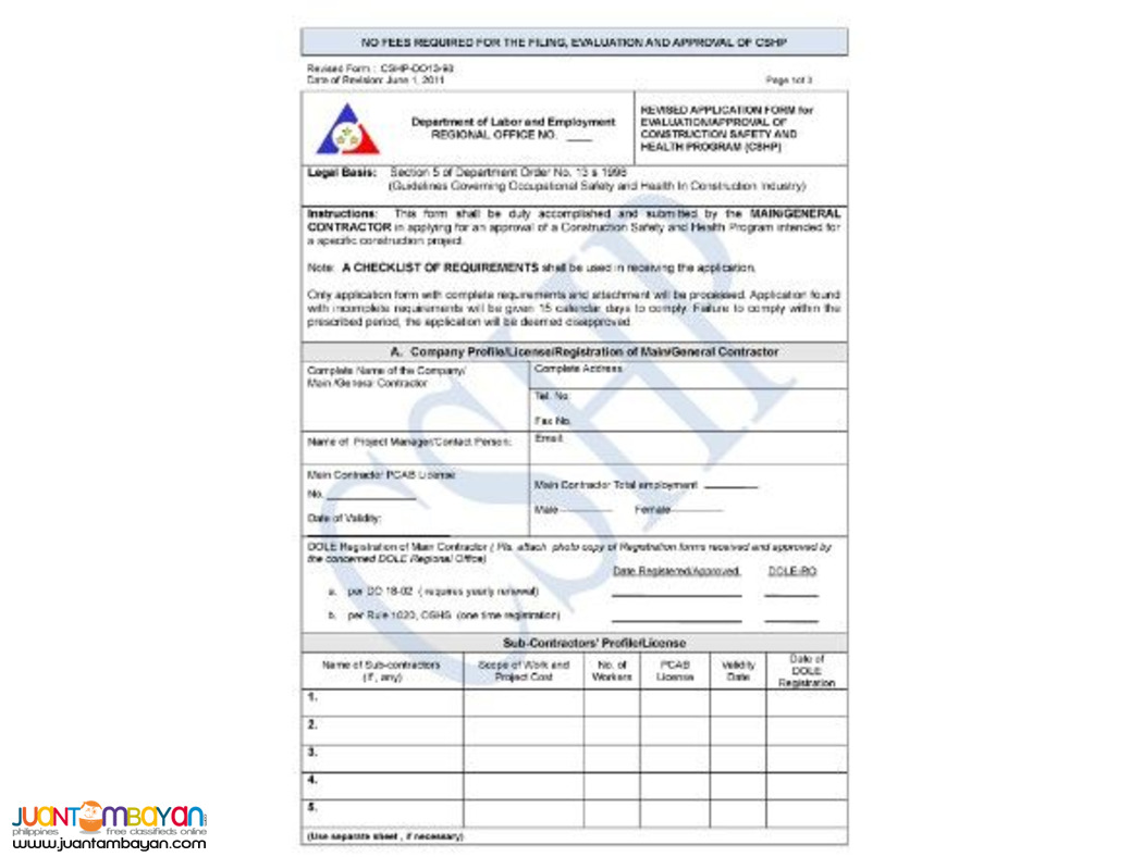 dole-construction-safety-and-health-program-cshp