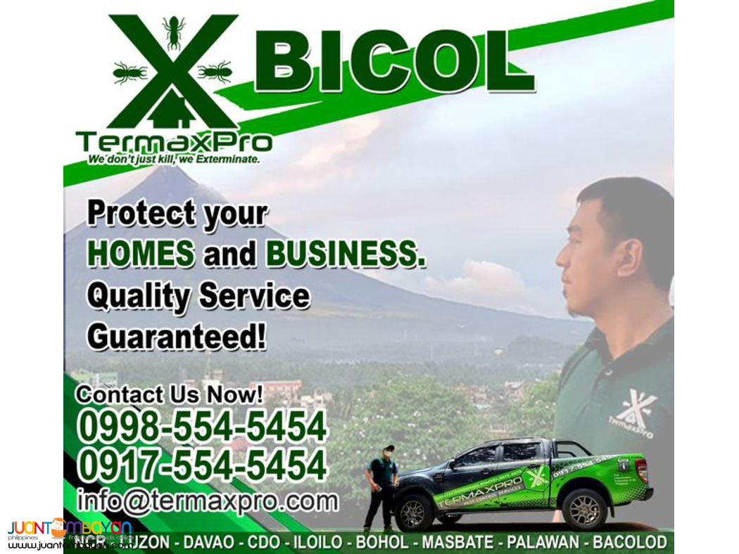 Termaxpro Pest Control Services- BICOL