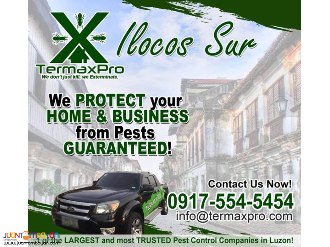 TERMAXPRO- Pest Control Ilocos- VIGAN & LAOAG