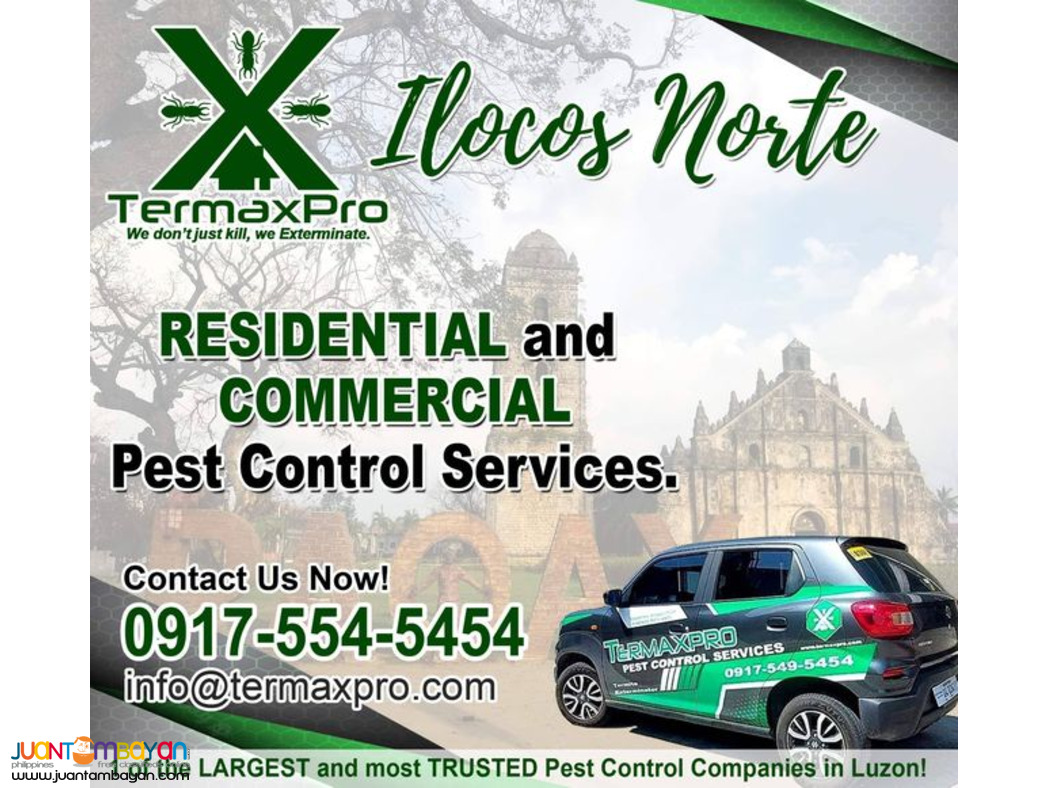 TERMAXPRO- Pest Control Ilocos- VIGAN & LAOAG