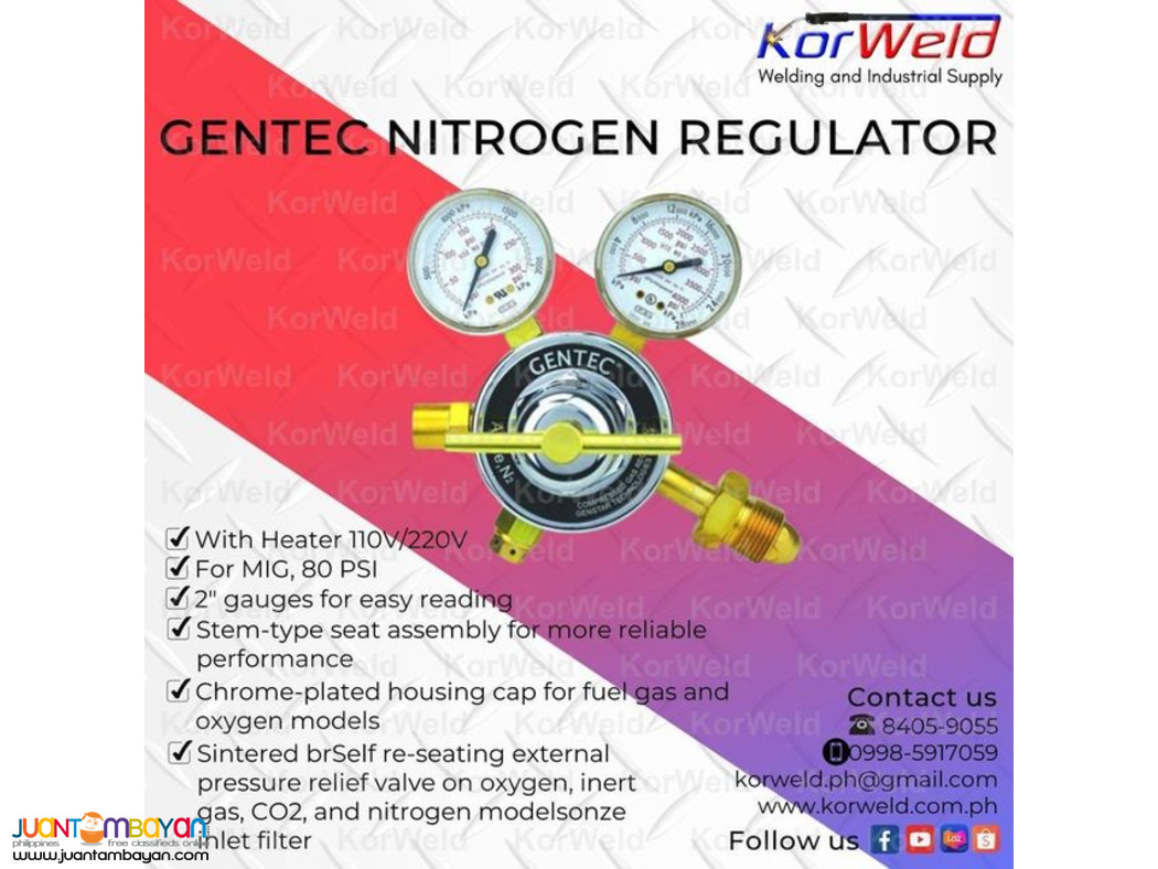 Gentec Nitrogen Regulator