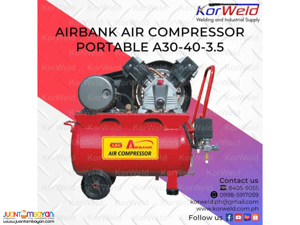 Airbank Air Compressor Portable A30-40-3.5