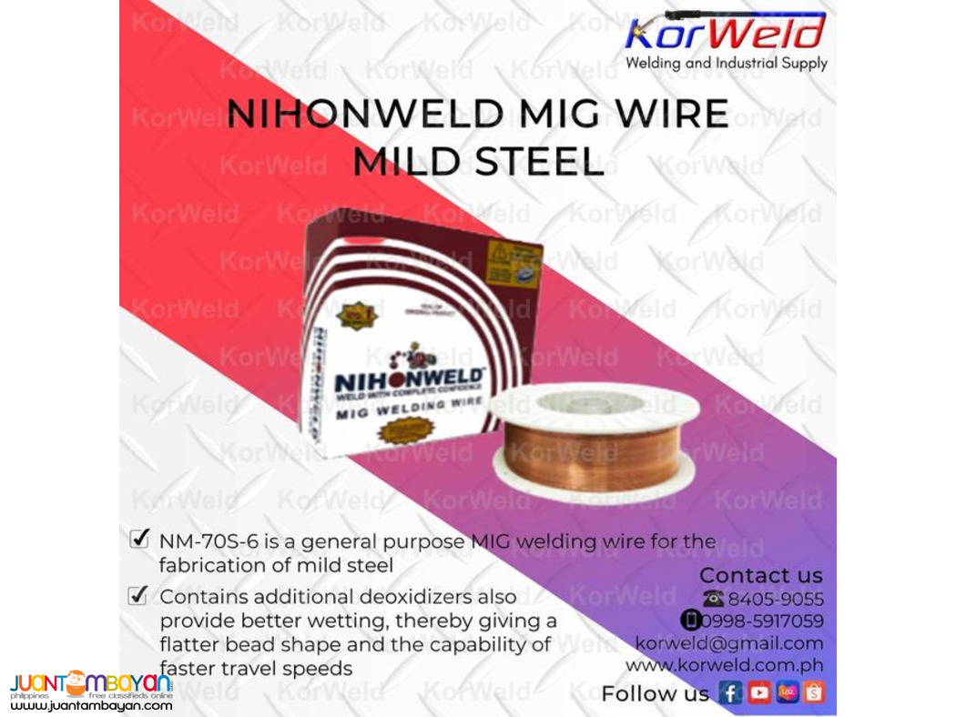 Nihonweld Mig Wire Mild Steel