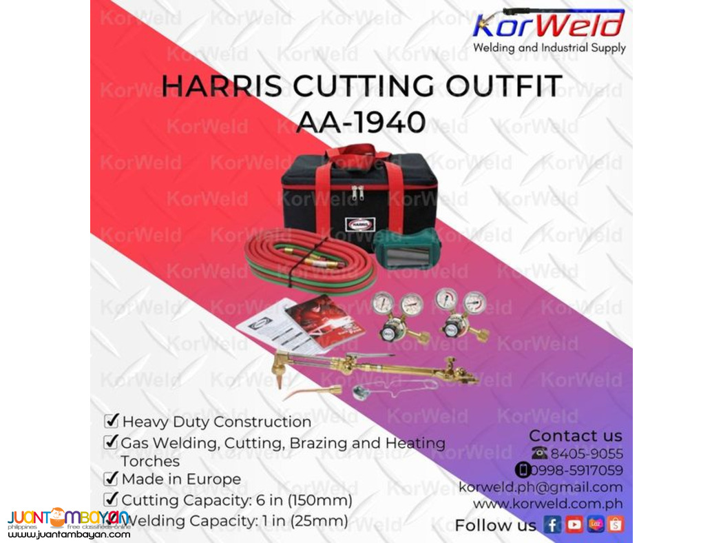  Harris Cutting Outfit AA-1940