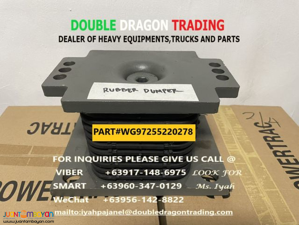 RUBBER DUMPER FOR HOWO 10W TRUCK 