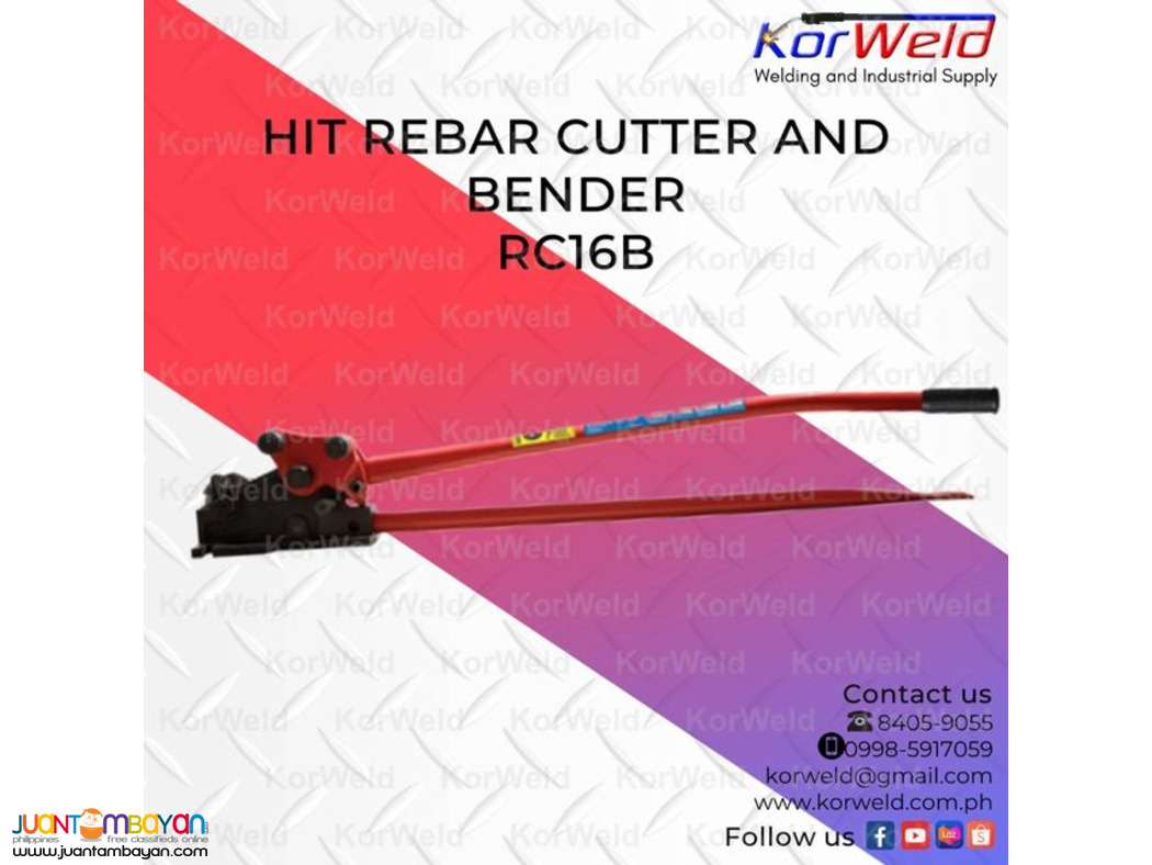 Hit Rebar Cutter And Bender RC16B