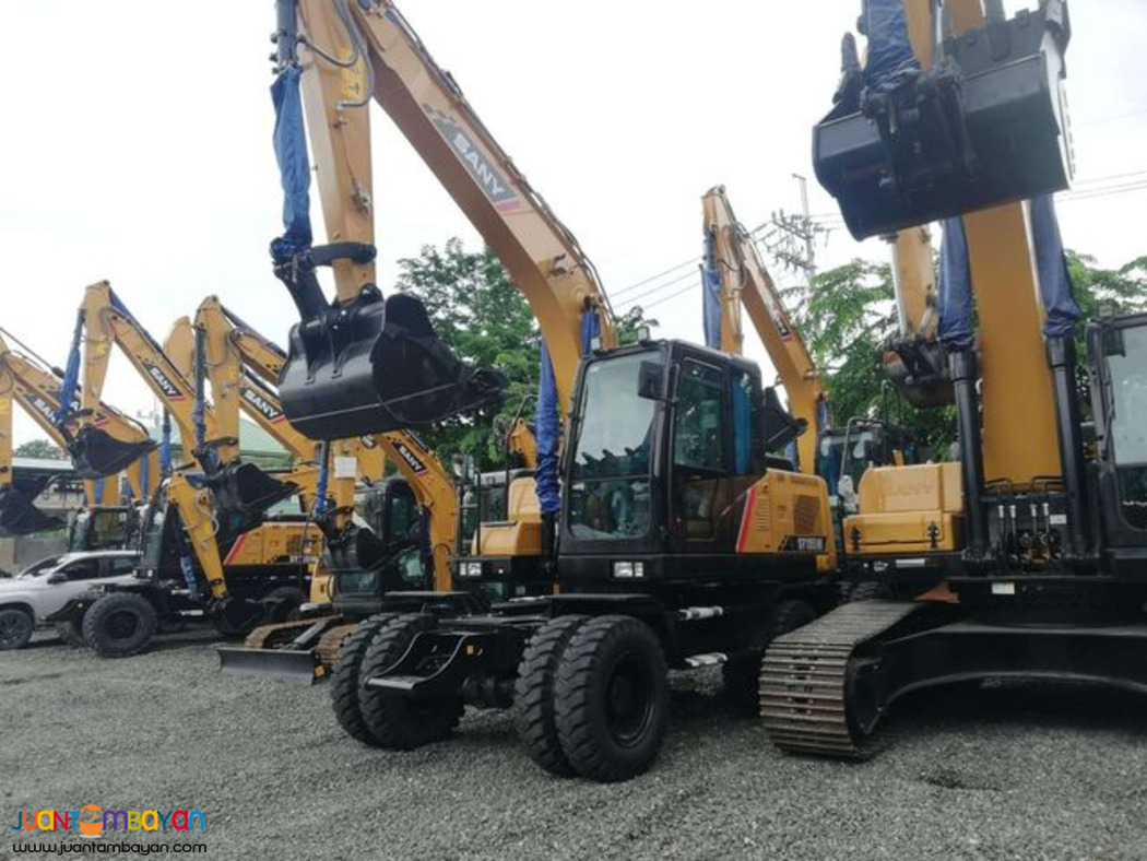 SANY SY155 WHEEL TYPE EXCAVATOR 13.5tons