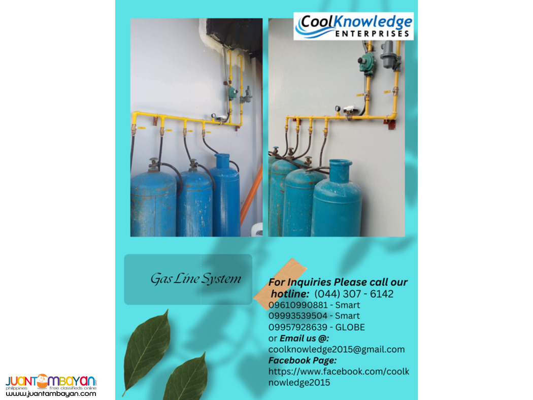 gAS LINE SYSTEM ( INSTALLATION AND SUPPLY) MANILA