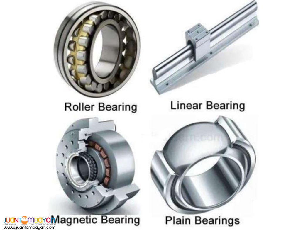 Ball Bearings, Roller Bearings, Bushing Bearings 