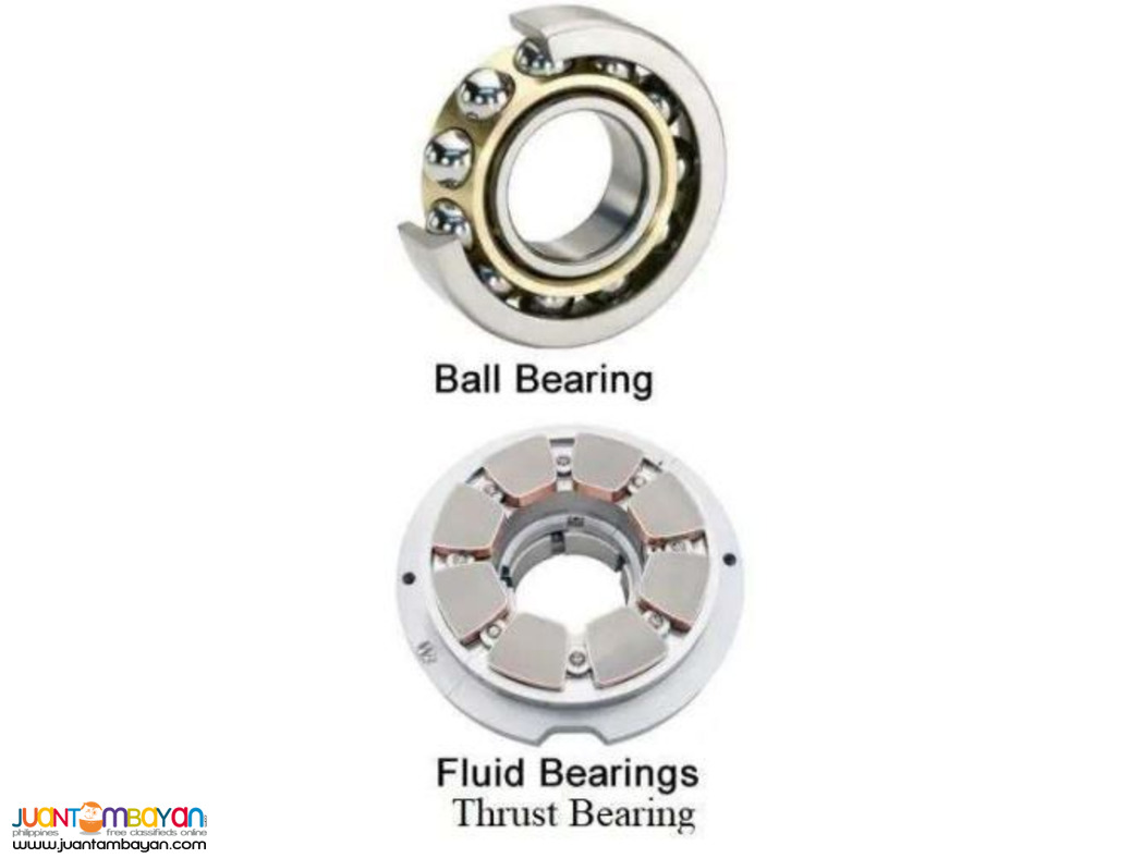 Ball Bearings, Roller Bearings, Bushing Bearings 