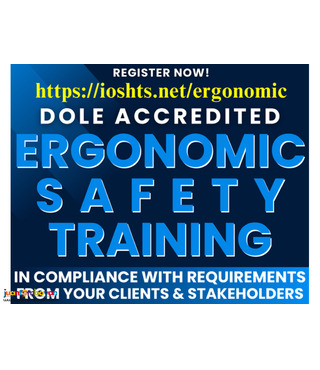 Ergonomics Safety Training Specialized OSH Training DOLE Accredited