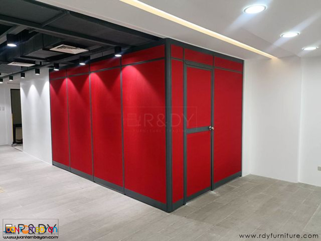 Floor To Ceiling Panel partition/ modular Workstation