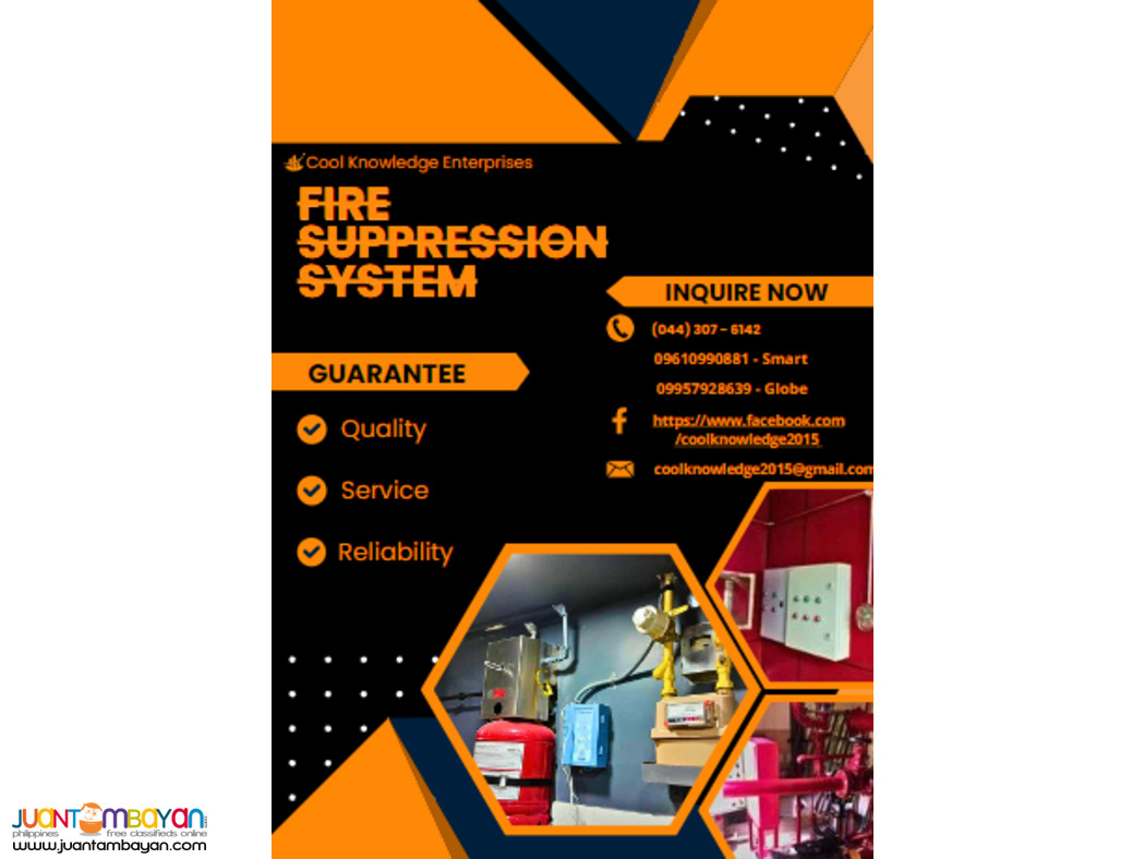 Kitchen Fire Suppression System   1328301 