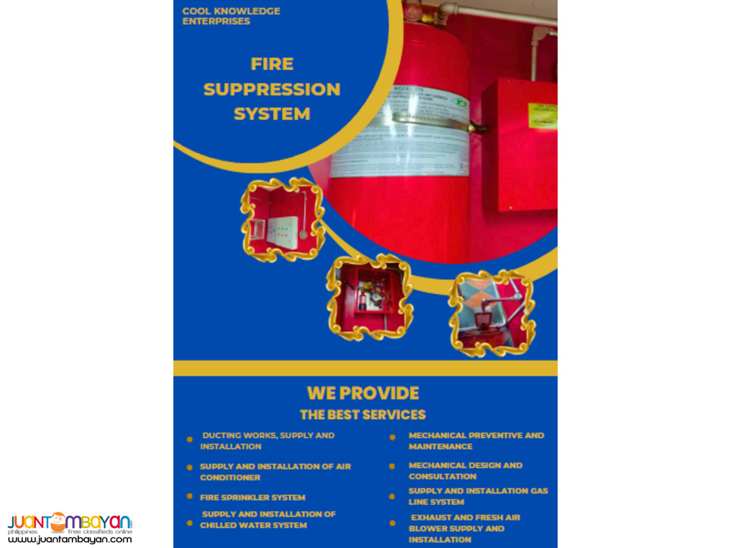 Supply Installation Fire Suppression System