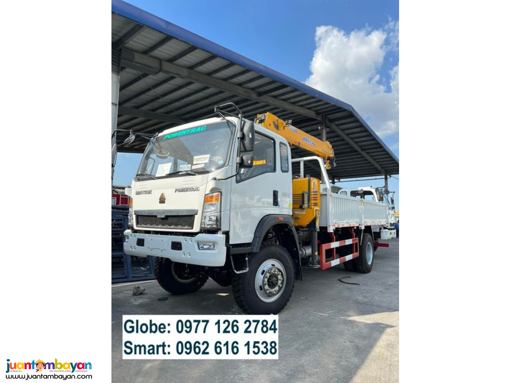 6 WHEELER 3.2 TONS CARGO BOOM TRUCK