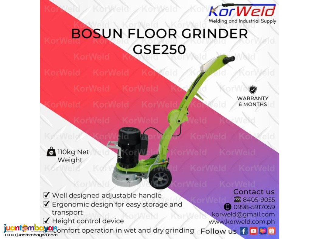 BOSUN Floor Grinder GSE250