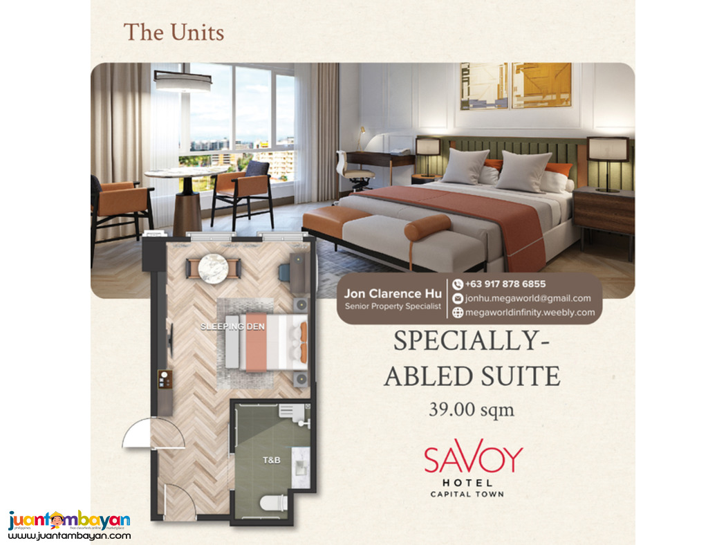 Savoy Hotel Capital Town - Condotel Investment in pampanga