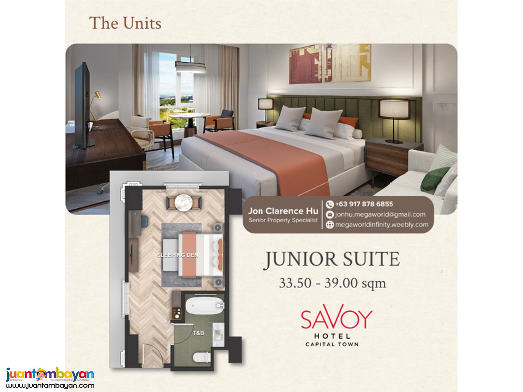 Savoy Hotel Capital Town - Condotel Investment in pampanga