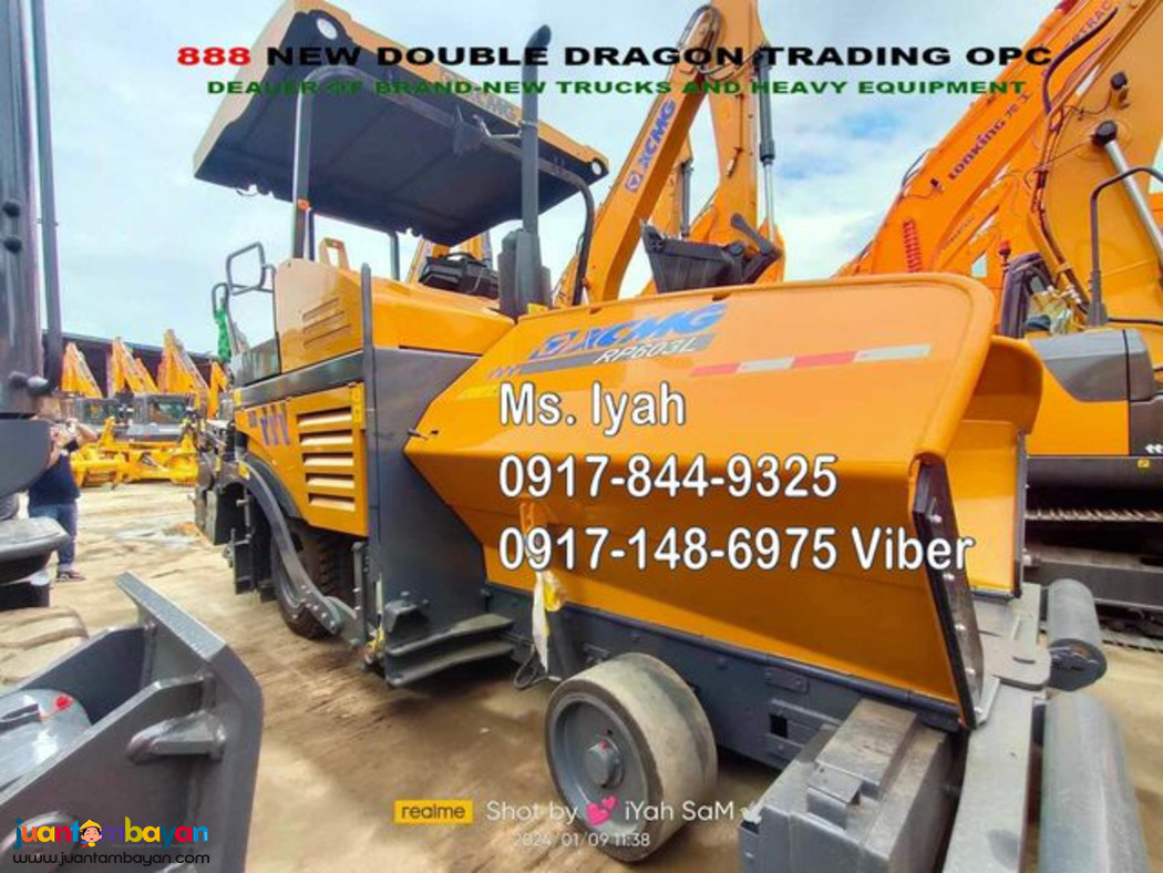 Xcmg Rp603L Asphalt Paver Wheel type max.paving width 6mtrs''''