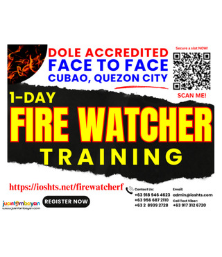 Fire Watcher Training Face to Face DOLE Accredited Training