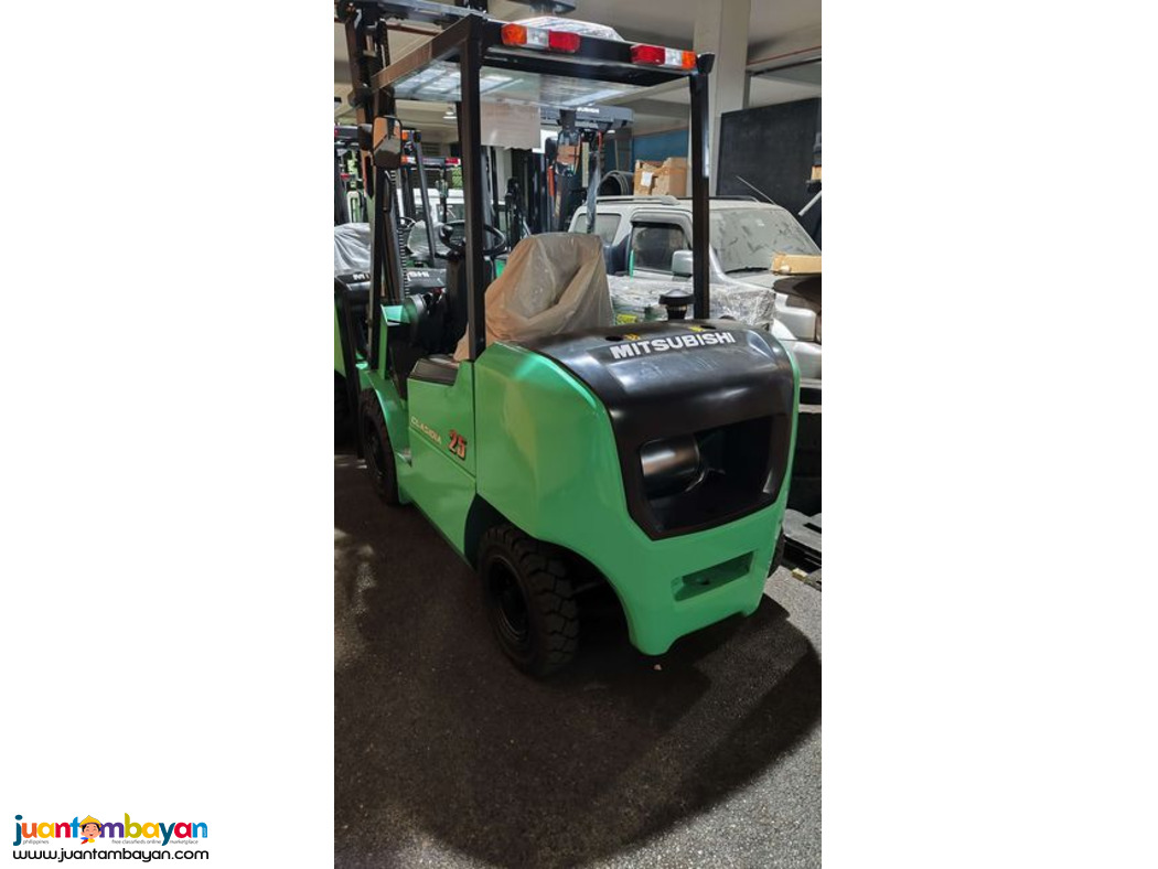 *BRAND NEW* MITSUBISHI DIESEL FORKLIFT 2 - 3 TONS