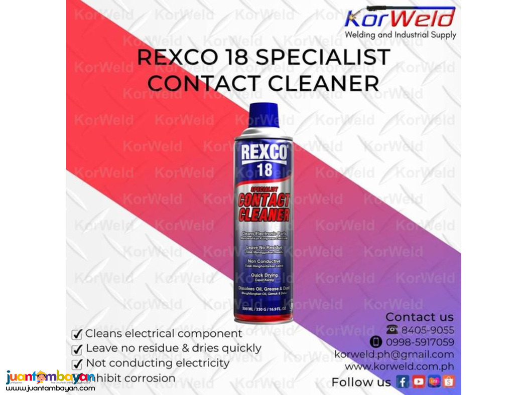 Rexco 18 Specialist Contact Cleaner