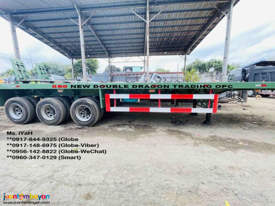 12-wheeler Hi-bed Trailer 3 -axle 40ft 45tons 