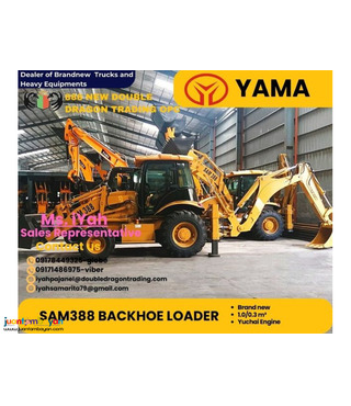 Yama_ Sam388 Backhoe Loader_ 1.0/0.3 m³