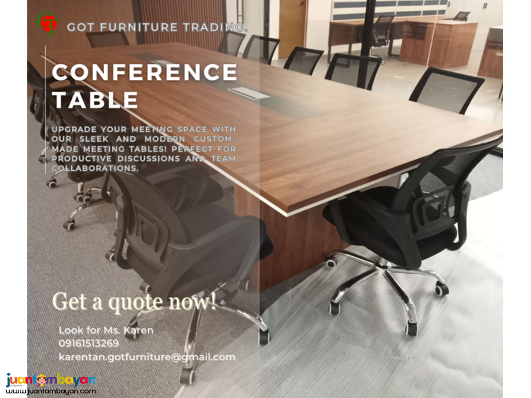 CONFERENCE or MEETING TABLES 