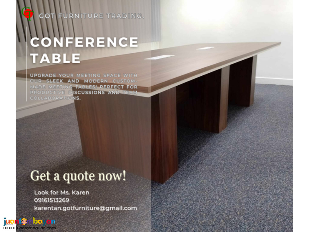 CONFERENCE or MEETING TABLES 