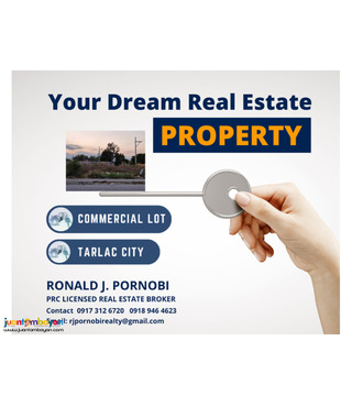 Desirable Commercial Lots Near SM Tarlac City Available for Sale