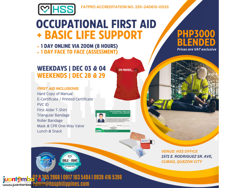 Emergency First Aid + BLS